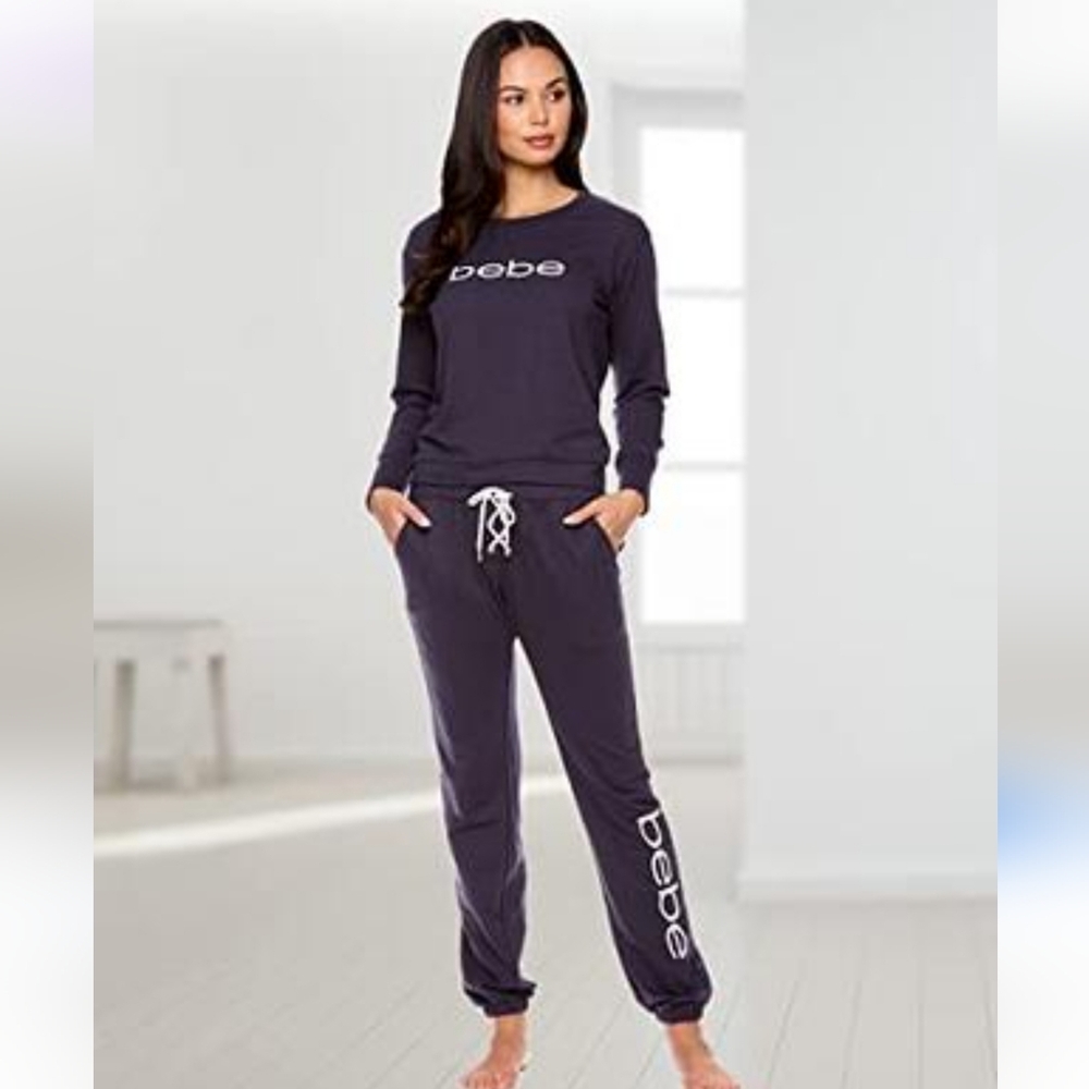 Bebe lounge set, sleepwear set, size small, new with tags